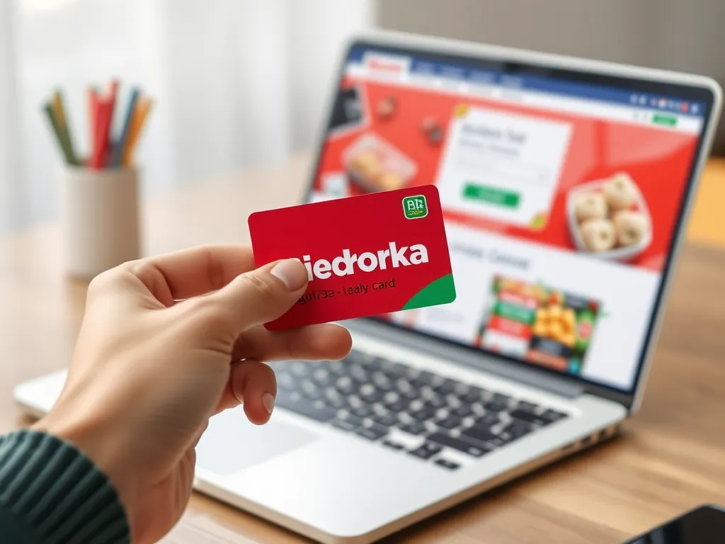 Jak zarejestrować kartę biedronki przez Internet?