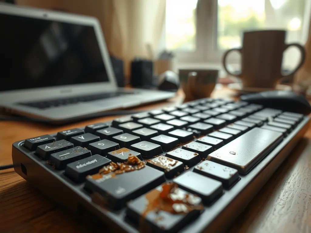 Zalana klawiatura i nie działają niektóre klawisze – co robić?