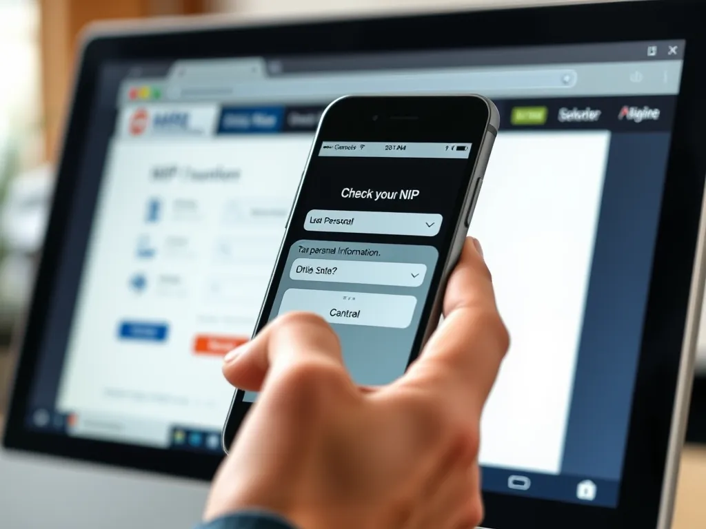 Jak sprawdzić swój nip przez Internet?
