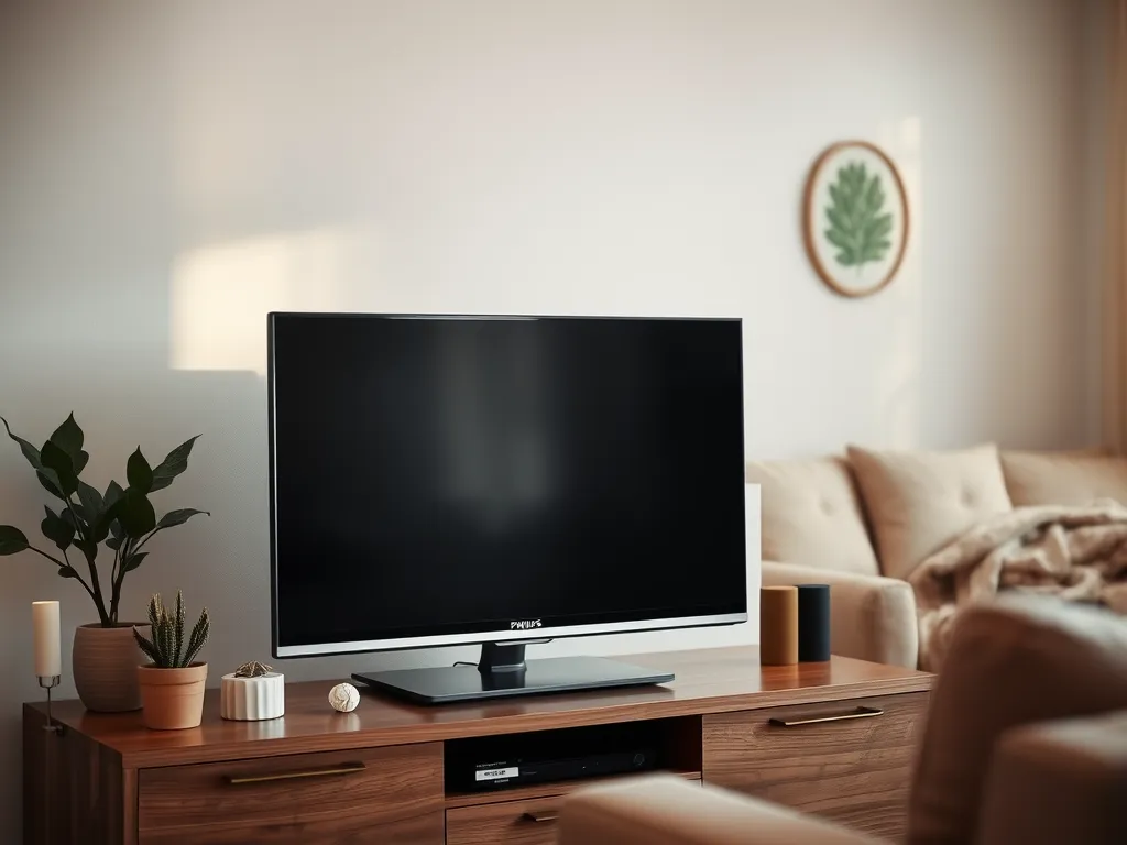 Brak obrazu w telewizorze Philips – co robić?