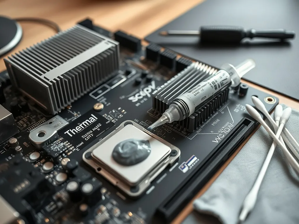 Jak wymienić pastę termoprzewodzącą?